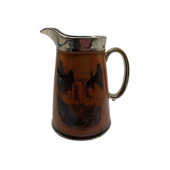 Ridgeway Pottery Pitcher Made for the Bon Mache in Seattle Unique NW Collectible - Picture 1 of 14